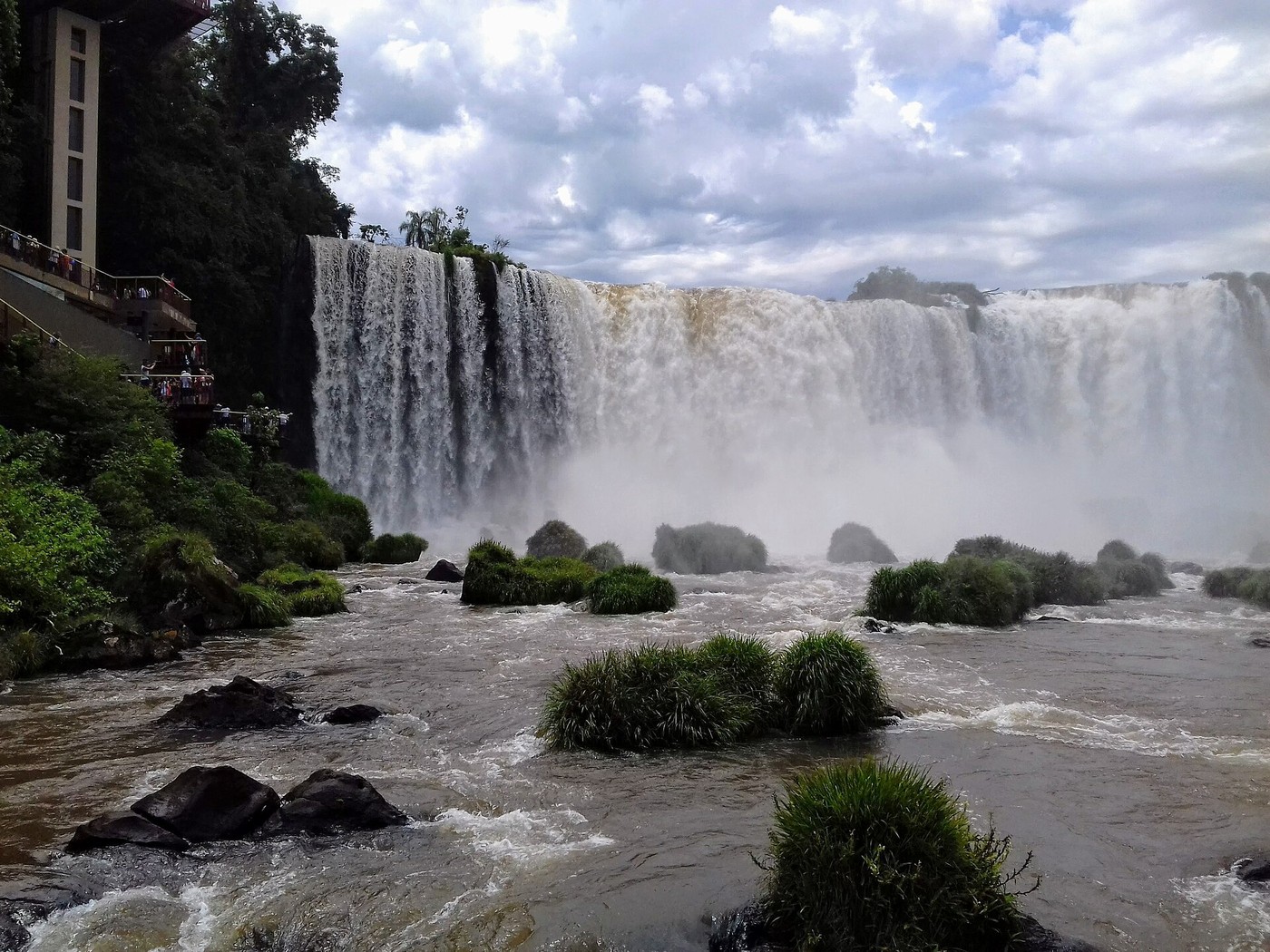Queda dagua das Cataratas do Iguaçu
